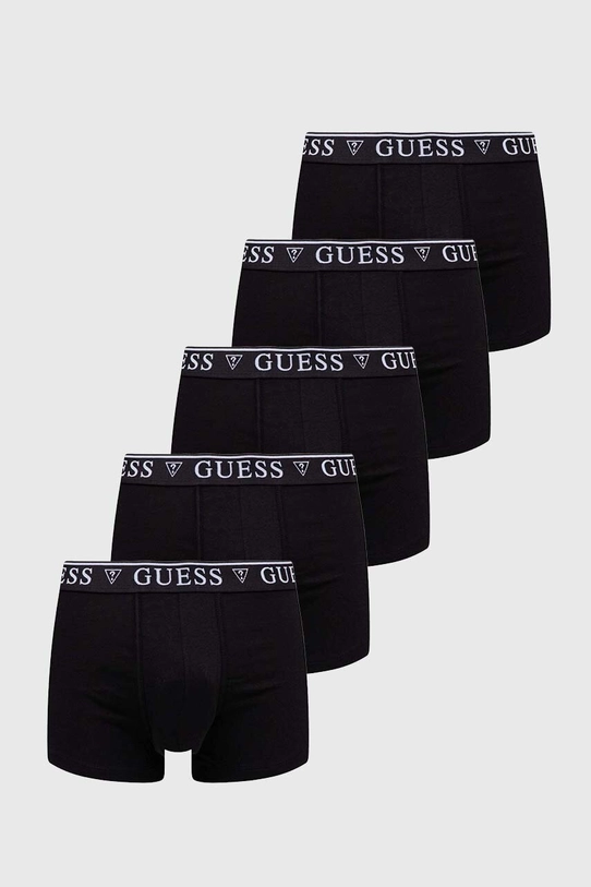 Guess bokserki 5-pack NJFMB dzianina czarny U4RG16.K6YW1