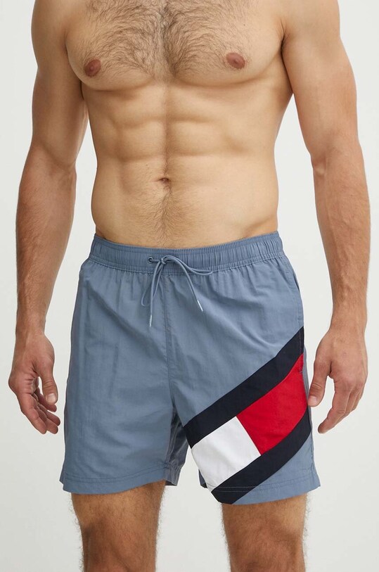 Купальные шорты Tommy Hilfiger UM0UM02048 голубой SS24
