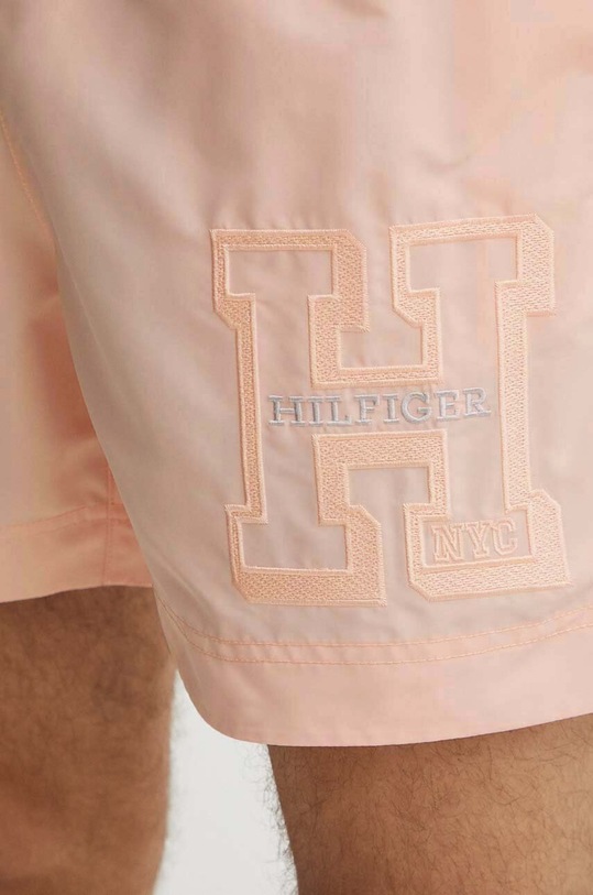 Plavkové šortky Tommy Hilfiger růžová UM0UM03212