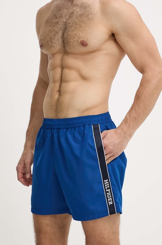 Plavkové šortky Tommy Hilfiger UM0UM03213 námořnická modř SS24