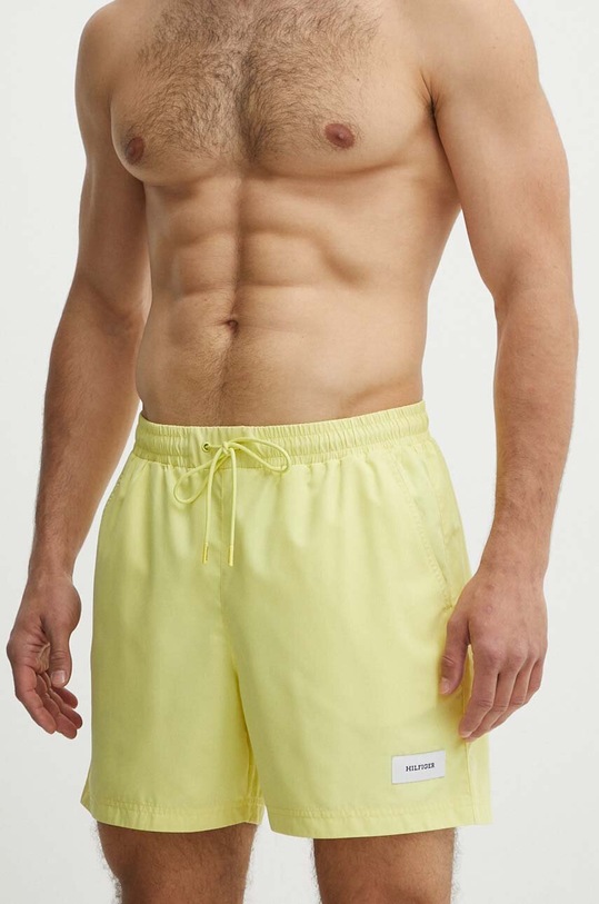 Plavkové šortky Tommy Hilfiger UM0UM03215 žlutá SS24