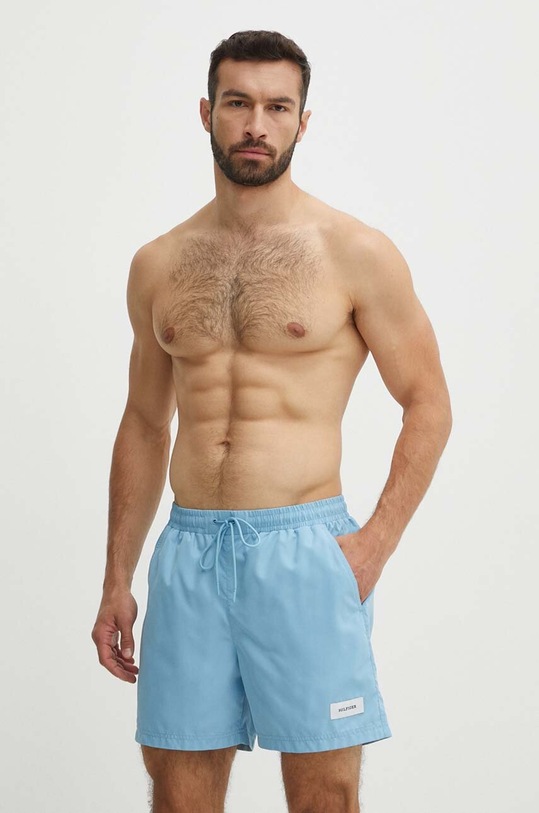 Купальные шорты Tommy Hilfiger UM0UM03215 голубой SS24