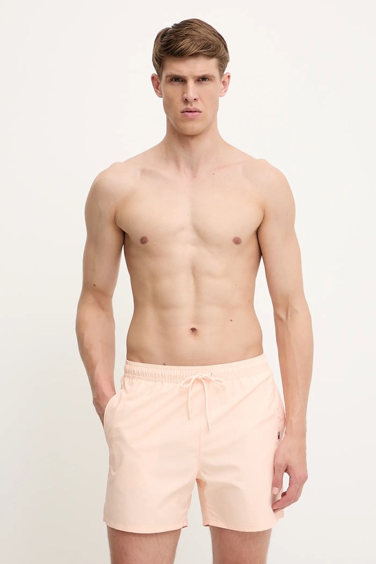 Tommy Hilfiger szorty kąpielowe pomarańczowy UM0UM03258
