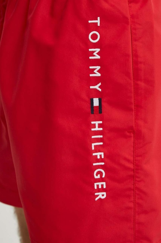 Plavkové šortky Tommy Hilfiger červená UM0UM03258