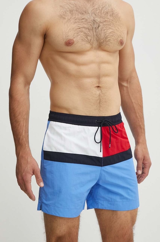 Купальные шорты Tommy Hilfiger Planet friendly голубой UM0UM03259