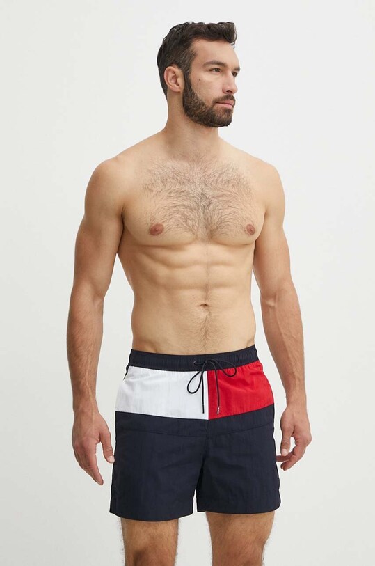 Купальні шорти Tommy Hilfiger Planet friendly темно-синій UM0UM03259