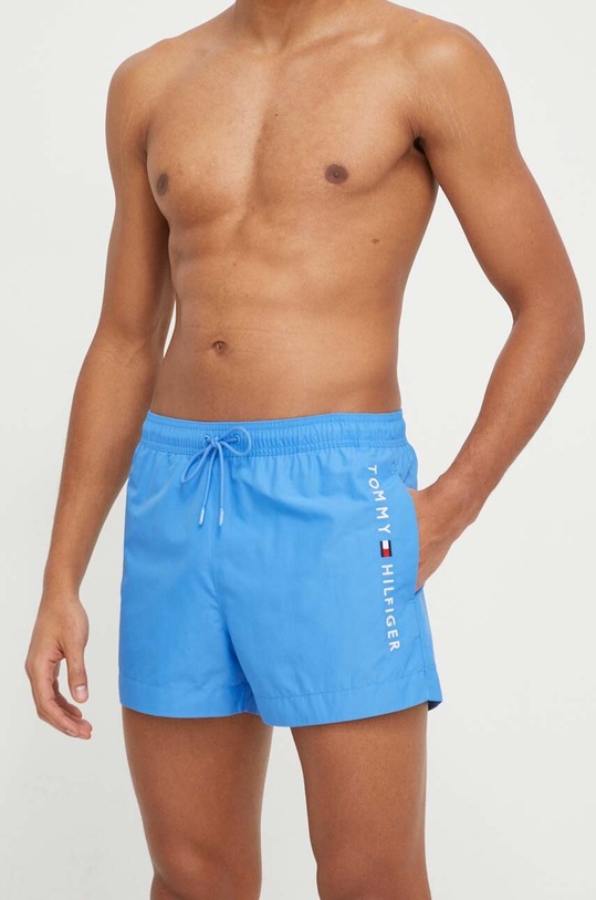 Tommy Hilfiger szorty kąpielowe UM0UM03269 niebieski SS25
