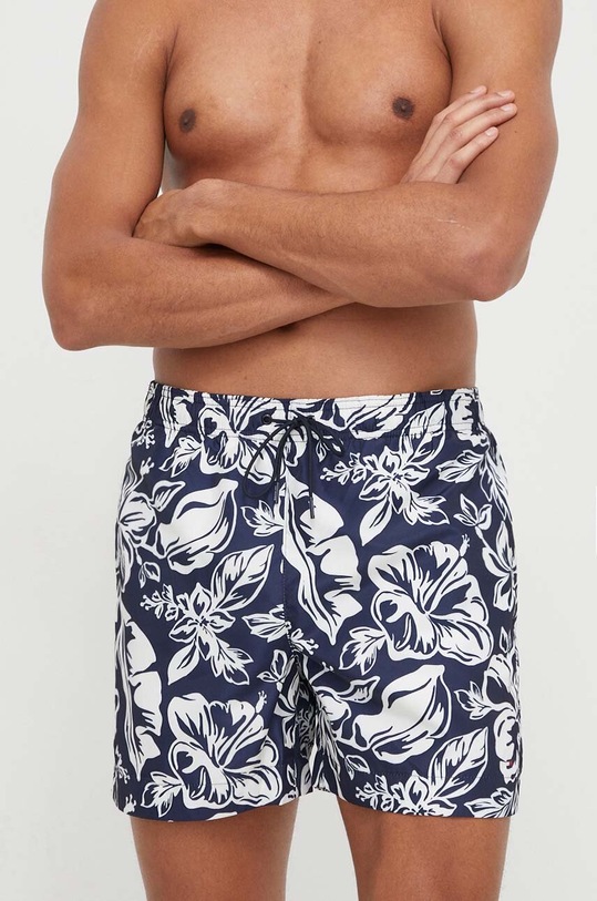 Tommy Hilfiger szorty kąpielowe Planet friendly granatowy UM0UM03271