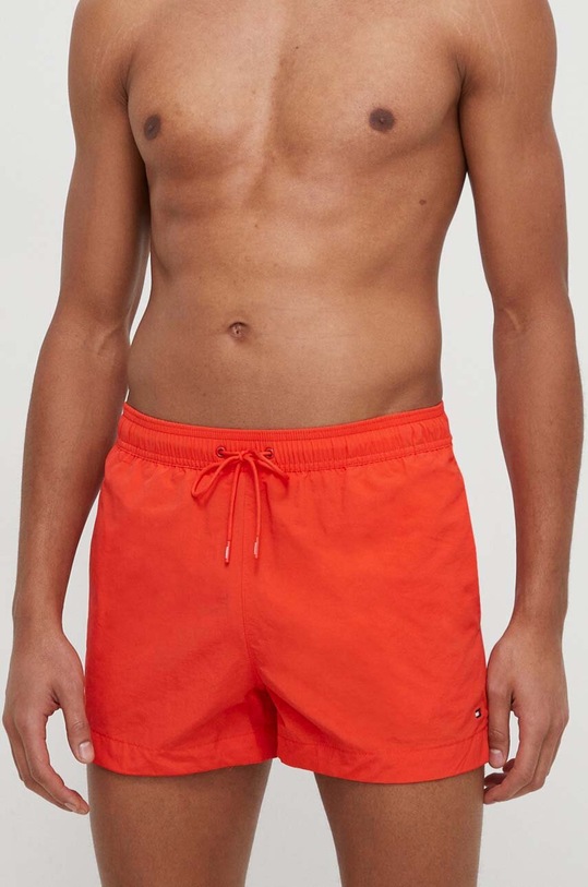 Tommy Hilfiger szorty kąpielowe Planet friendly czerwony UM0UM03278