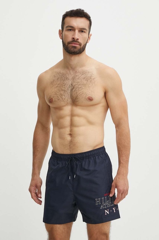 Plavkové šortky Tommy Hilfiger UM0UM03286 námořnická modř SS24