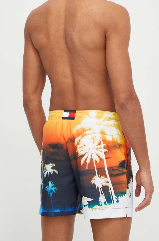 Odzież Tommy Hilfiger szorty kąpielowe UM0UM03295 pomarańczowy