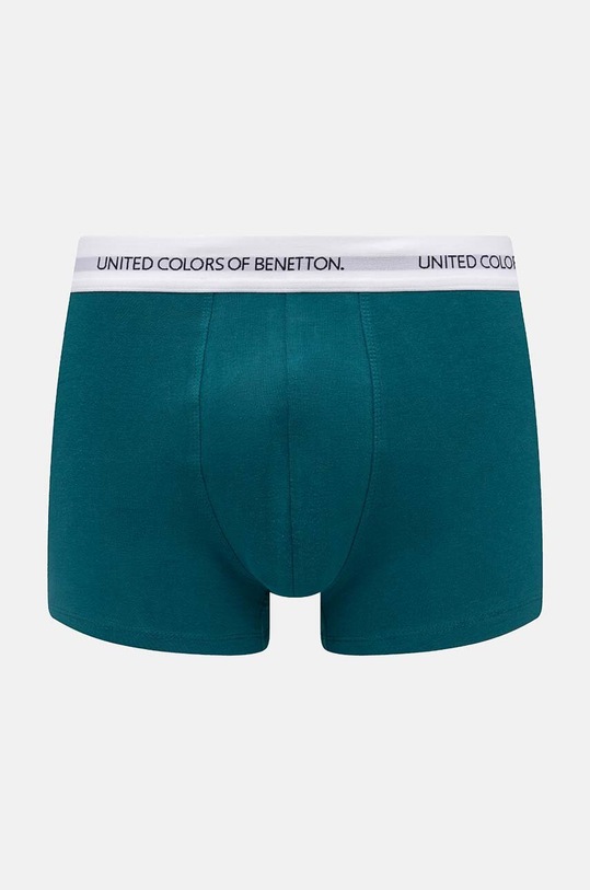 Boxerky United Colors of Benetton pletenina tyrkysová 3OP82X00O