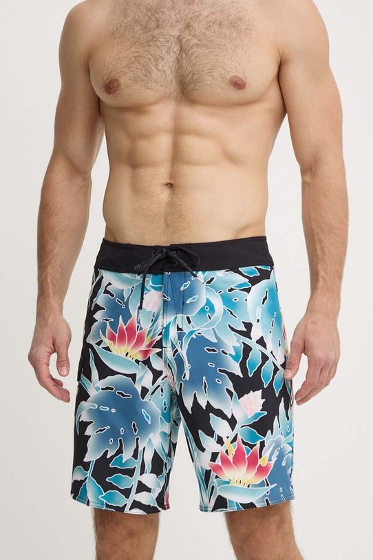 Plavkové šortky Volcom modrá A0812409