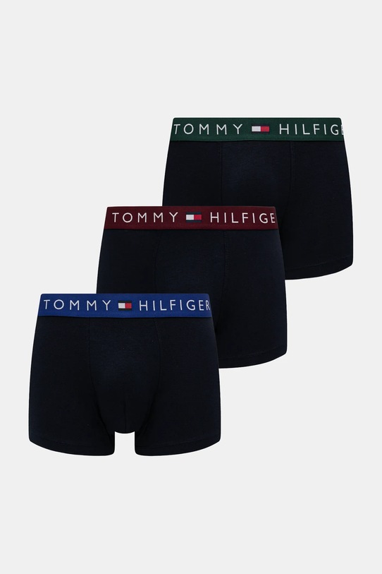 Tommy Hilfiger bokserki 3-pack dzianina czarny UM0UM03181