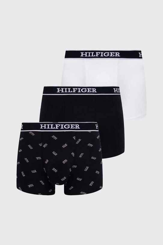 Боксери Tommy Hilfiger 3-pack трикотаж темно-синій UM0UM03284