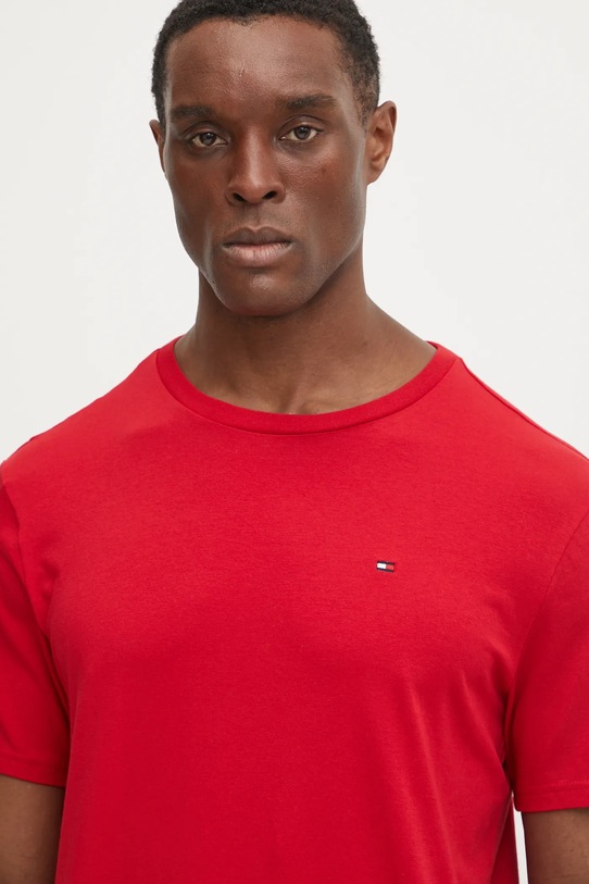 Bavlněné pyžamo Tommy Hilfiger červená UM0UM02319