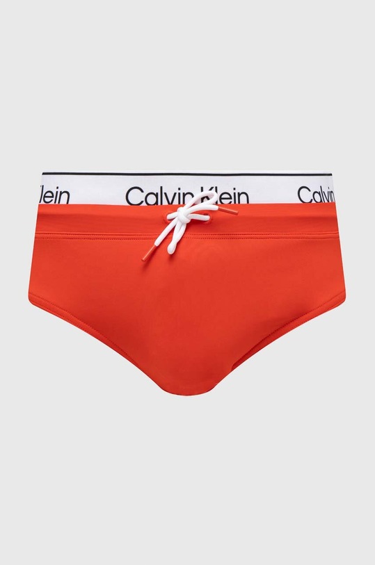 Calvin Klein kąpielówki Planet friendly czerwony KM0KM00959