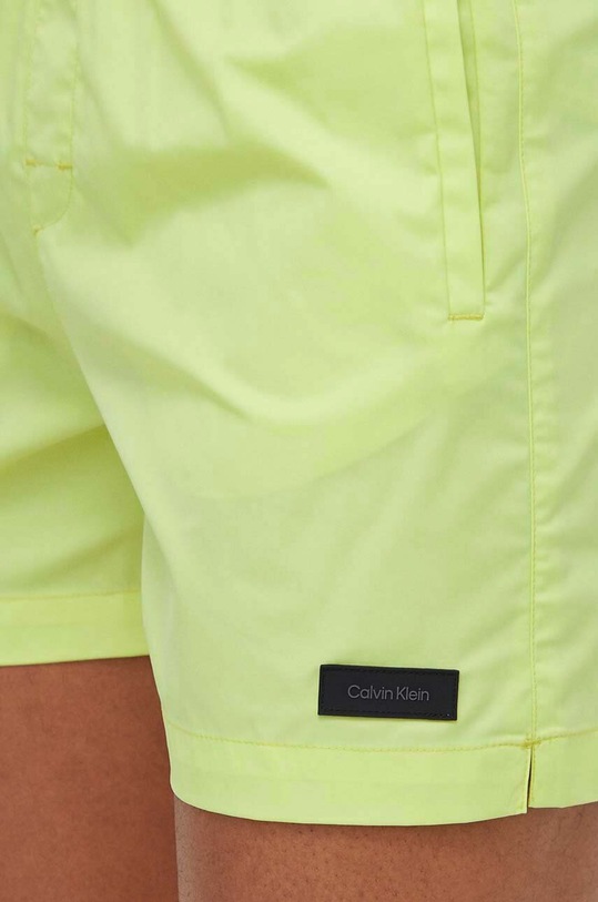 Odzież Calvin Klein szorty kąpielowe KM0KM00939 zielony