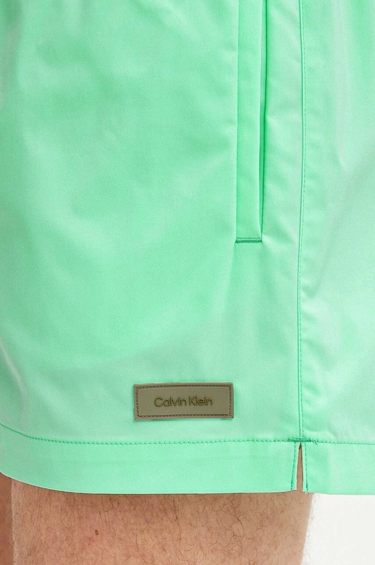 Calvin Klein szorty kąpielowe zielony KM0KM00941
