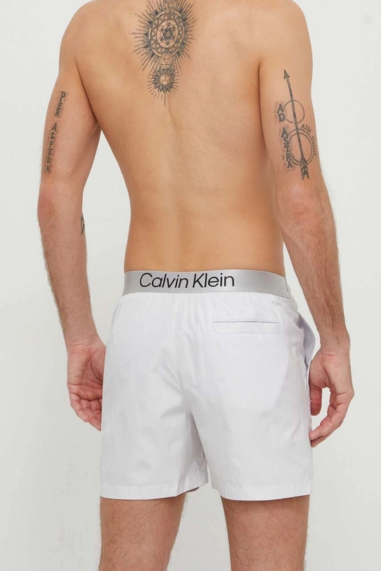 Odzież Calvin Klein szorty kąpielowe KM0KM00945 szary