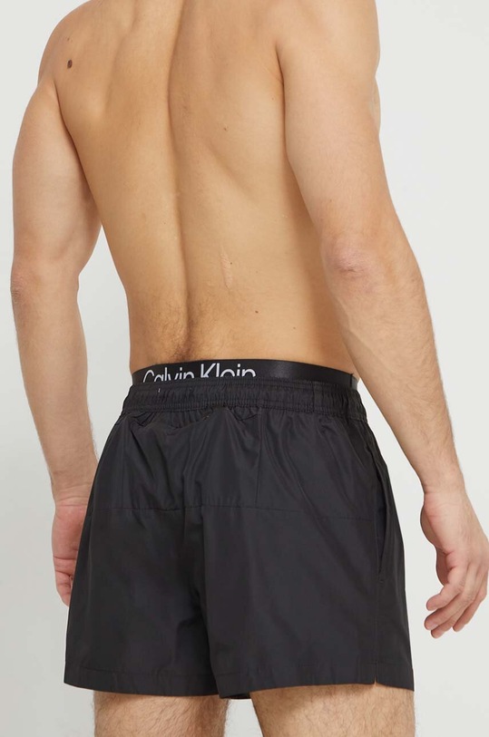 Plavkové šortky Calvin Klein KM0KM00947 černá SS24