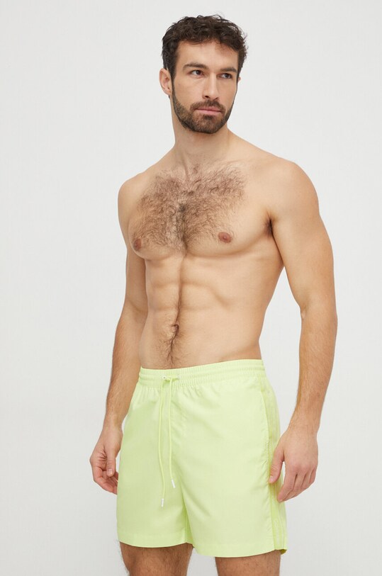 Μαγιό Calvin Klein KM0KM00955 πράσινο SS24