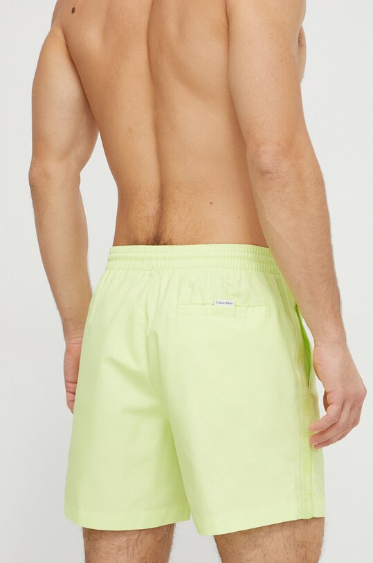 Odzież Calvin Klein szorty kąpielowe KM0KM00955 zielony