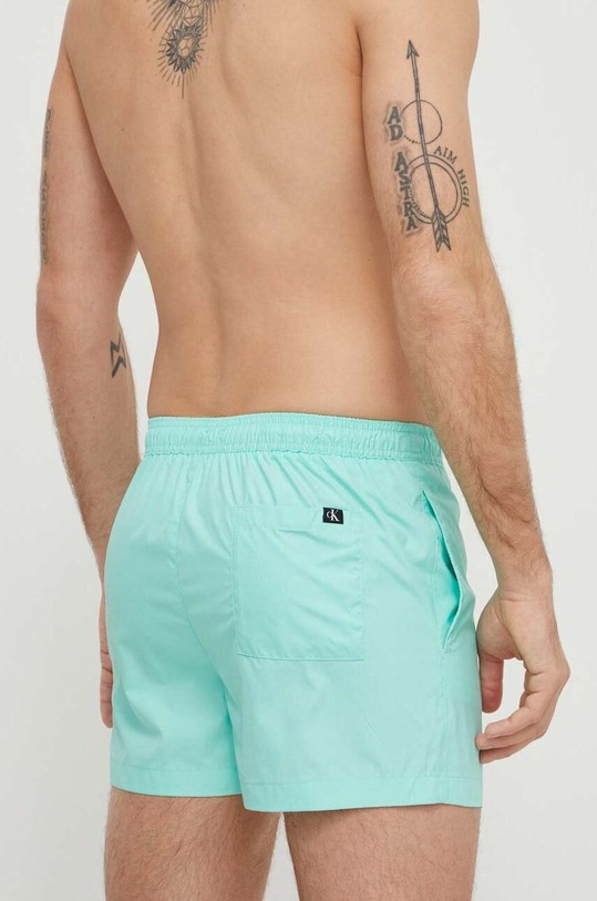 Μαγιό Calvin Klein KM0KM00967 πράσινο SS24