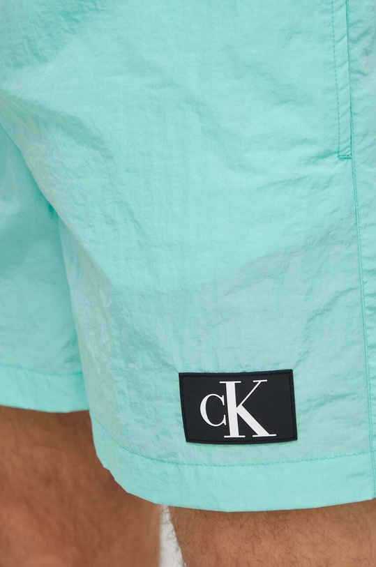 Calvin Klein fürdőnadrág zöld KM0KM00980