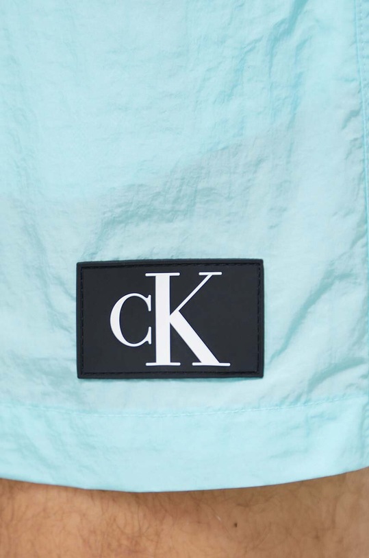Odzież Calvin Klein szorty kąpielowe KM0KM00981 niebieski
