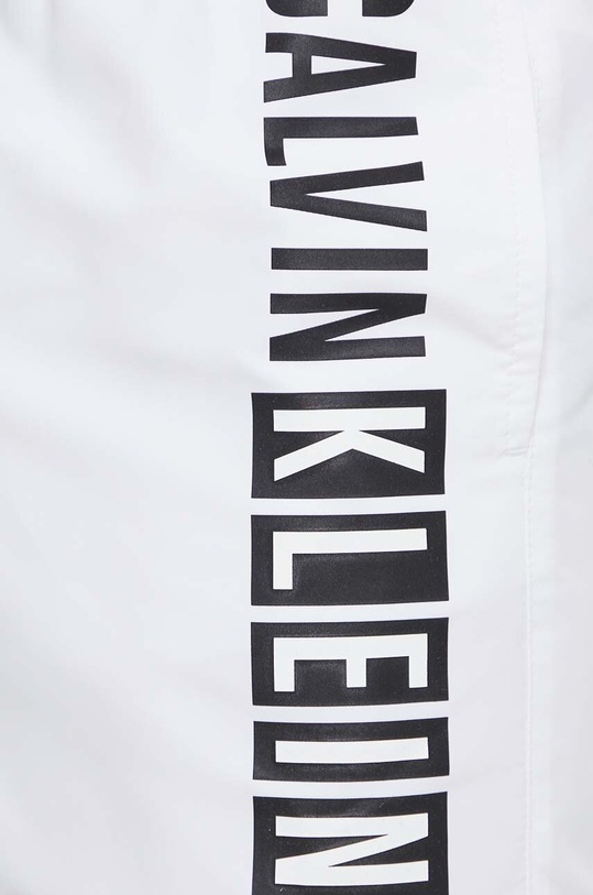 Odzież Calvin Klein szorty kąpielowe KM0KM00991 biały
