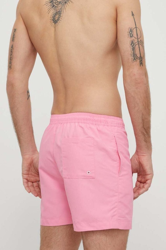 Plavkové šortky Calvin Klein KM0KM00991 růžová SS24