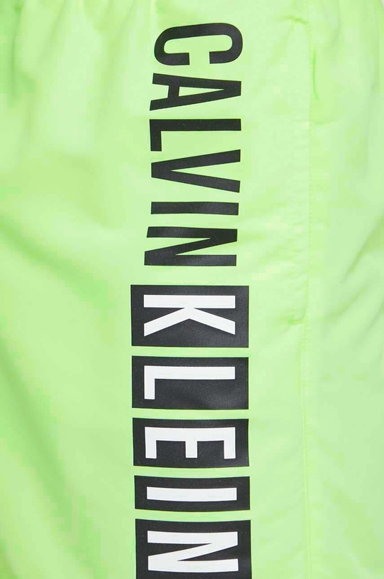 Odzież Calvin Klein szorty kąpielowe KM0KM00991 zielony