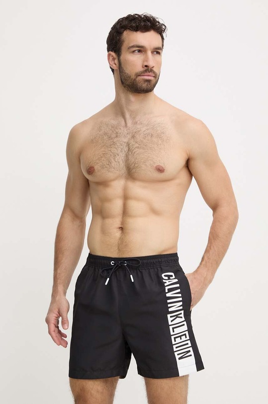 Μαγιό Calvin Klein KM0KM00991 μαύρο SS24