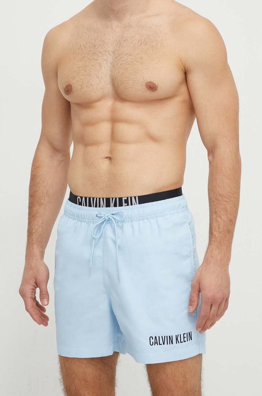 Купальні шорти Calvin Klein KM0KM00992 блакитний SS24