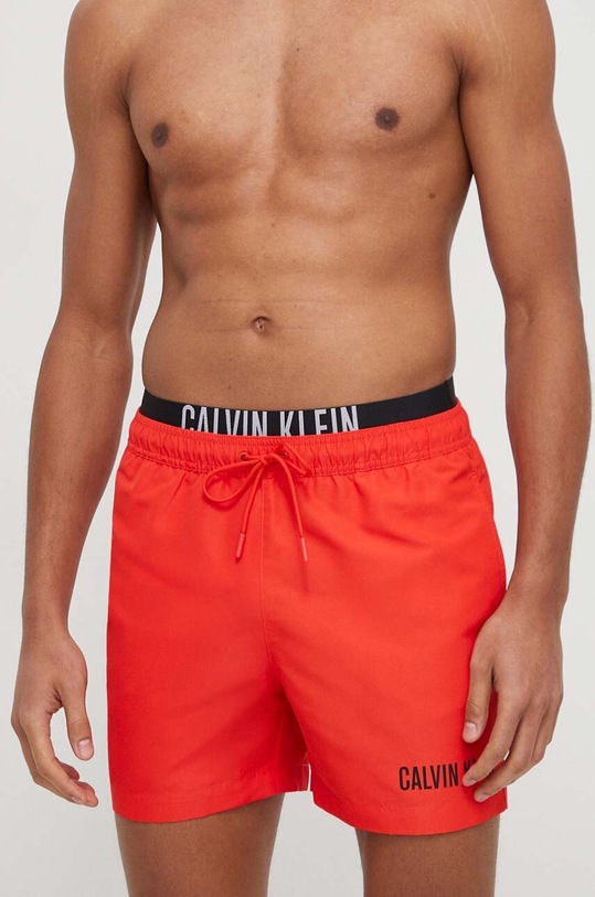 Μαγιό Calvin Klein Planet friendly κόκκινο KM0KM00992