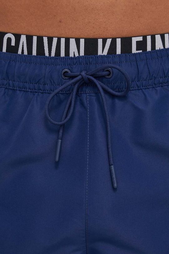 Plavkové šortky Calvin Klein tmavomodrá KM0KM00992