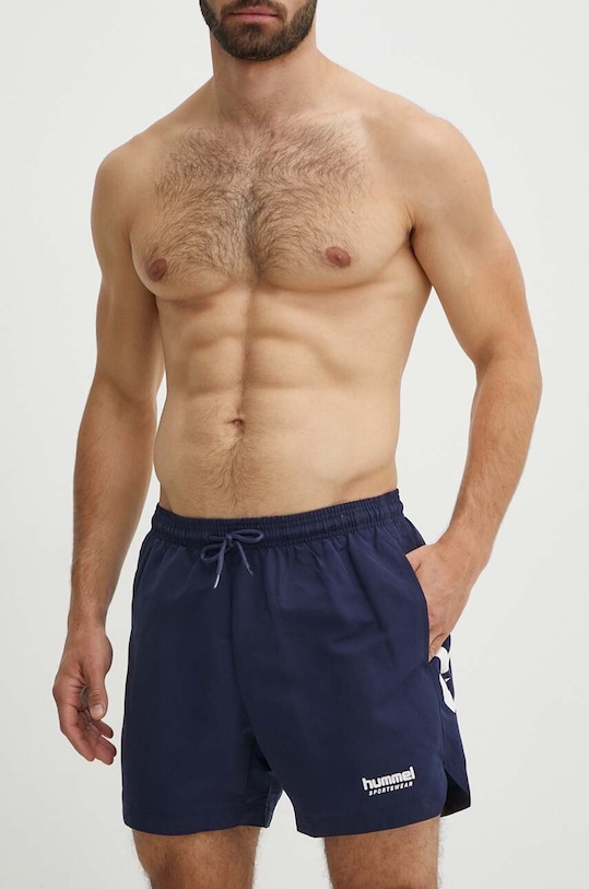 Купальные шорты Hummel hmlNED SWIM SHORTS 227641 тёмно-синий SS25