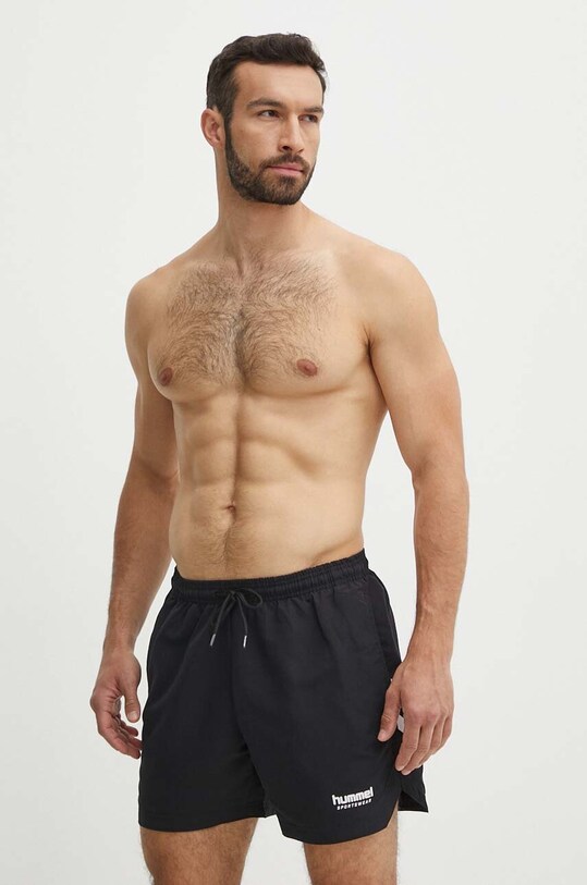 Купальні шорти Hummel hmlNED SWIM SHORTS 227641 чорний SS25