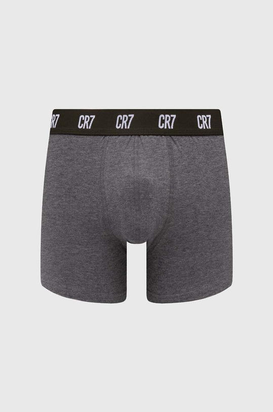 Abbigliamento CR7 Cristiano Ronaldo boxer in cotone pacco da 8 8109.49.2539 grigio