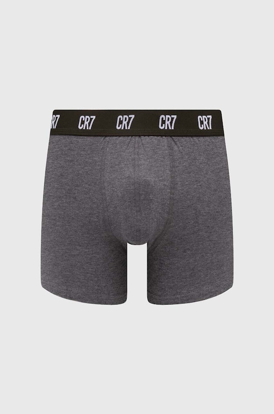 Abbigliamento CR7 Cristiano Ronaldo boxer in cotone pacco da 8 8109.49.2539 grigio