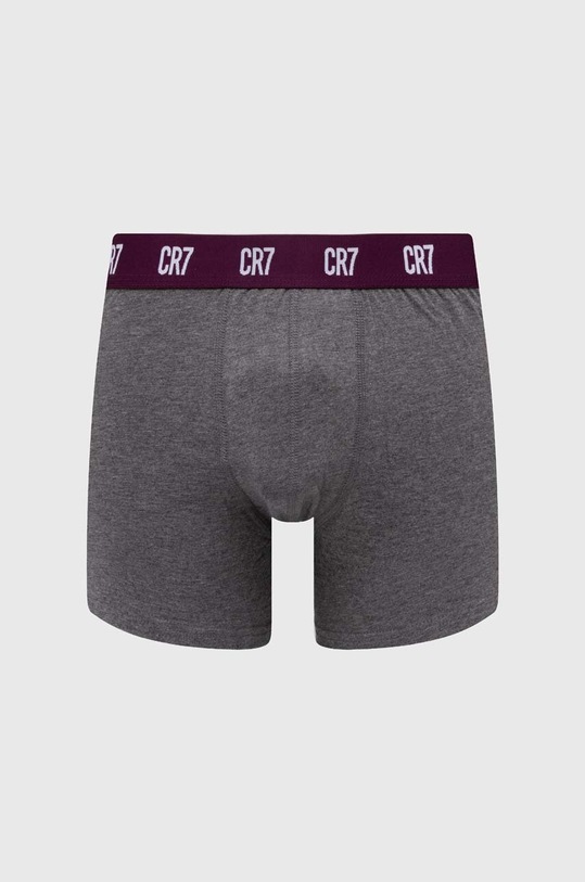 CR7 Cristiano Ronaldo boxer in cotone pacco da 8 grigio 8109.49.2539