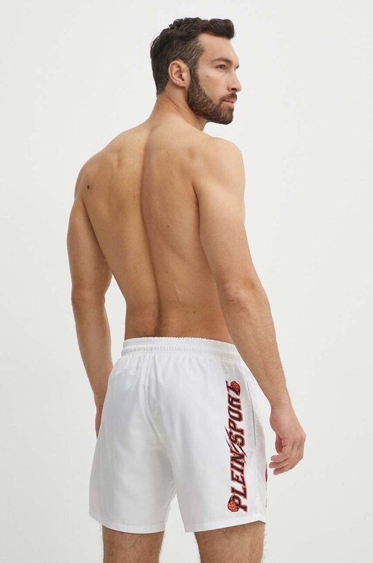 Ρούχα Μαγιό PLEIN SPORT PADC.MMX0117.SXV005N λευκό