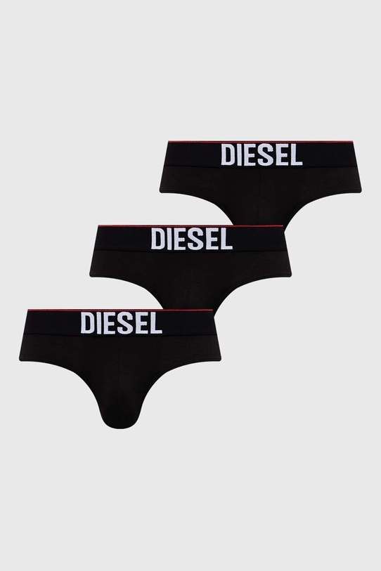 Spodní prádlo Diesel UMBR-ANDRETHREE PACK 3-pack pletenina černá 00SH05.0AMAH