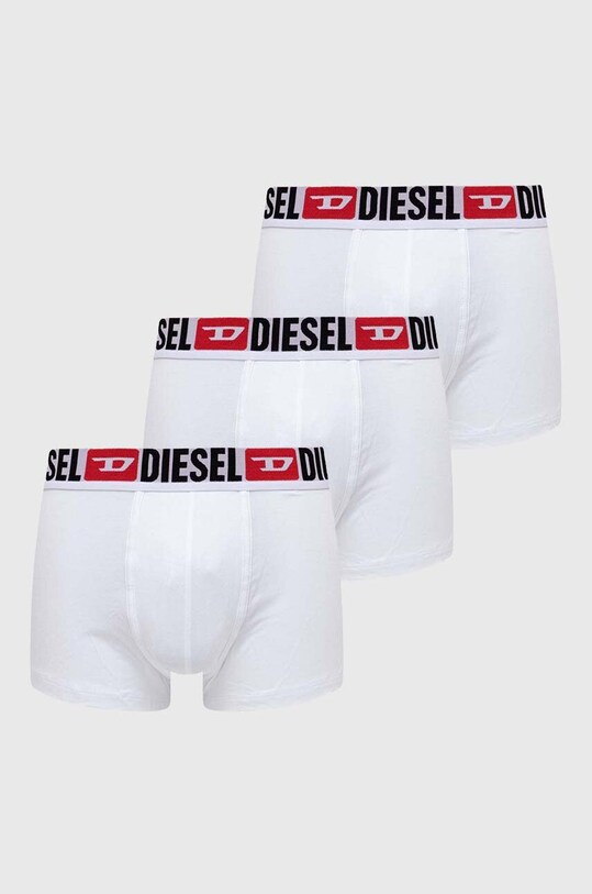 Боксери Diesel 3-pack трикотаж білий 00ST3V.0DDAI