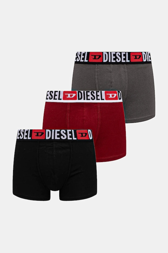 Diesel bokserki UMBX-DAMIEN-THREE PACK BOXERS 3-pack czerwony 00ST3V.0DDAI