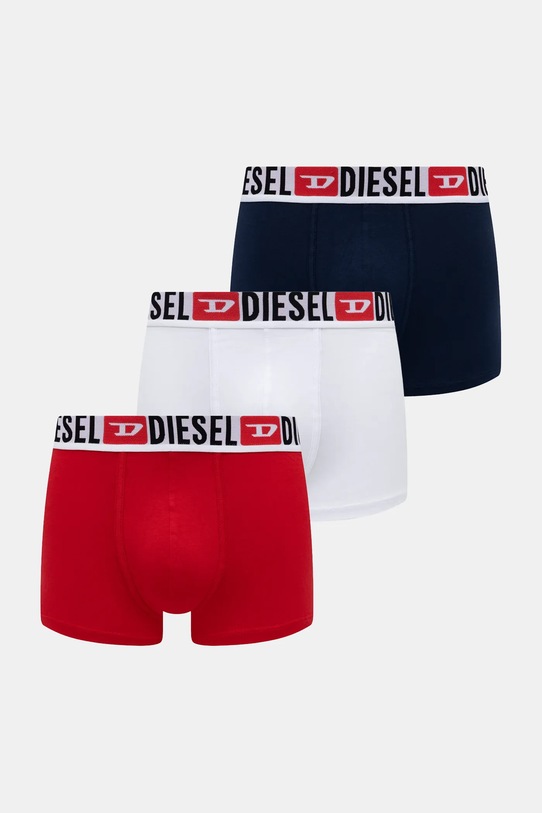 Diesel bokserki UMBX-DAMIEN-THREE PACK BOXERS 3-pack czerwony 00ST3V.0DDAI