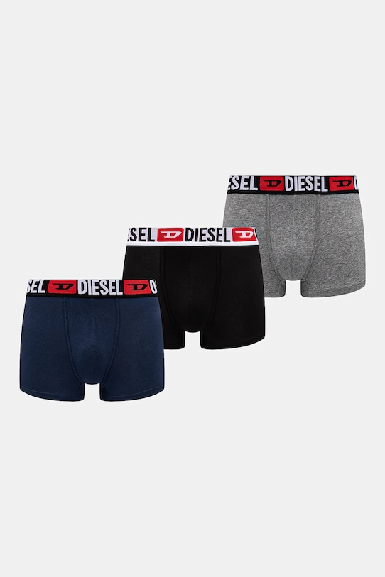 Боксеры Diesel UMBX-DAMIEN-THREE PACK BOXERS 3 шт хлопок чёрный 00ST3V.0DDAI
