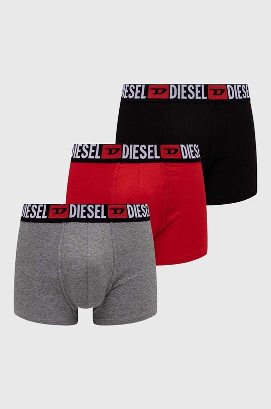 Боксери Diesel 3-pack трикотаж барвистий 00ST3V.0DDAI