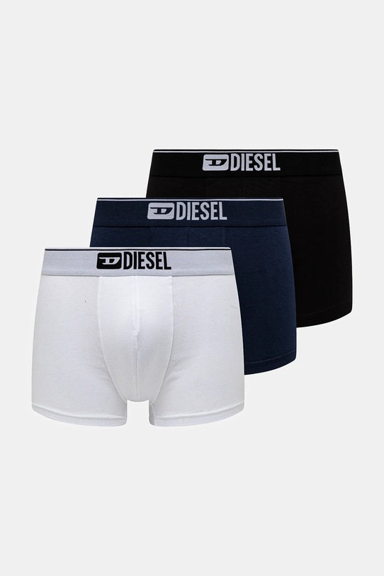 Boxerky Diesel UMBX-DAMIEN-THREE PACK BOXERS 3-pak bavlna biela 00ST3V.0GDAC